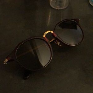 Playboy brand round sunglasses